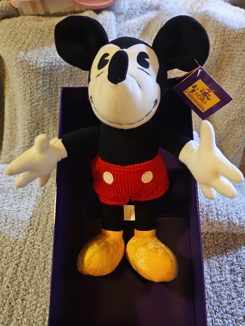 This is a rare 1993 Walt Disney 75 Years of Love & Laughter